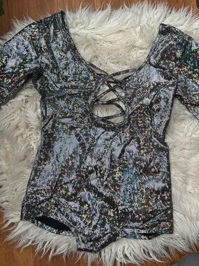 iHeartRaves Holo Romper